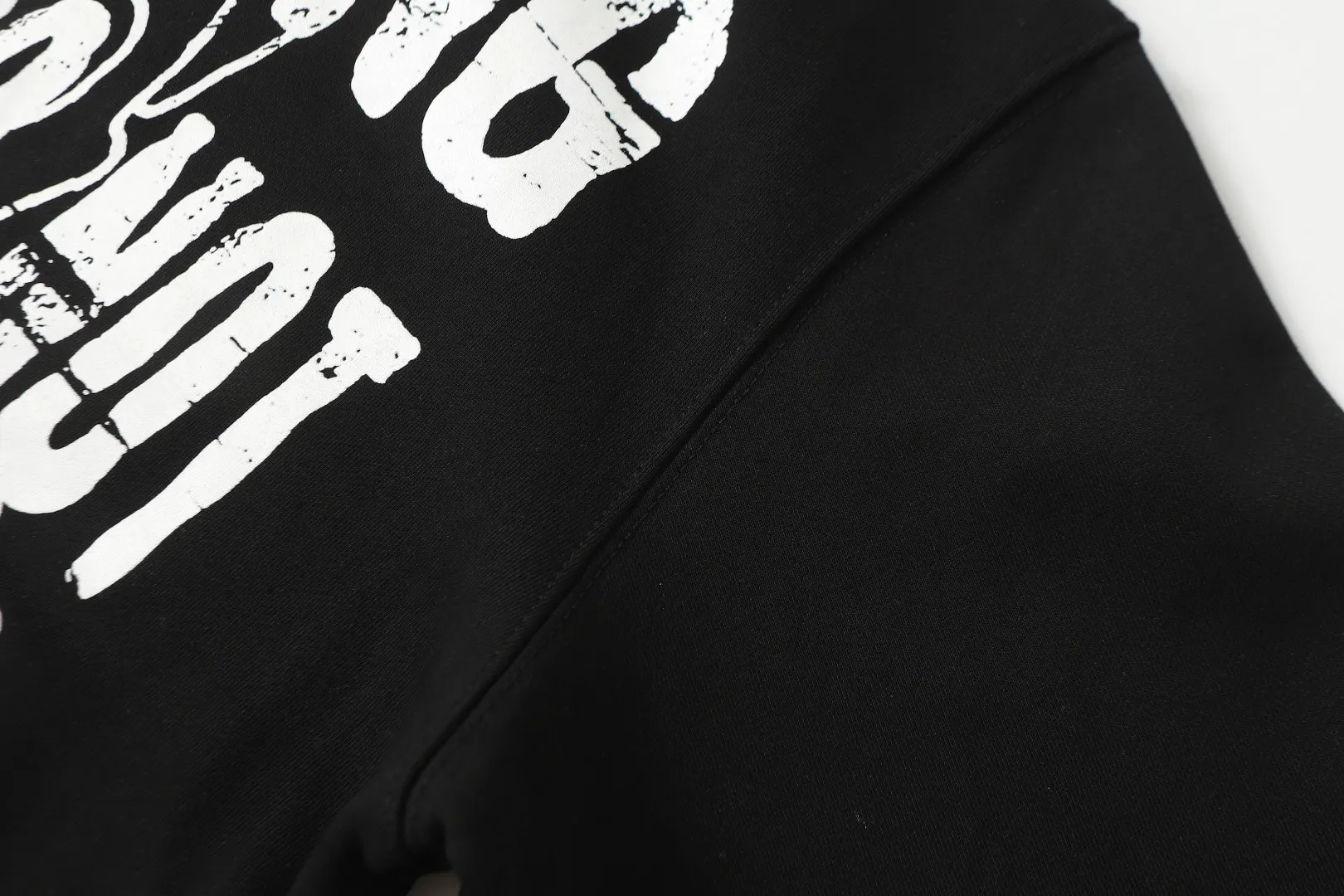 C # Black/Cream White/ ｜ THAT'S A AWFUL LOT OF COUGH SYRUP In Stock Same Style. （fabric): 100 Sizes（size）：S-M L X L （colour）： /Cream White/ 👉